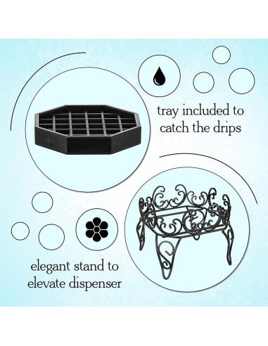 Dispensador de Bebidas de Vidrio 10L Kitchentoolz con Grifo