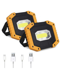 Luz de trabajo LED AUMIO PWL0101X2 30W 2000LM recargable