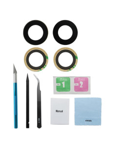 Reemplazo Lente Cristal Cámara iPhone 14/14 Plus + Kit Herramientas