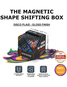 SHASHIBO Cubo Antiestrés Fun in Motion - 36 Imanes - 70 Formas 2