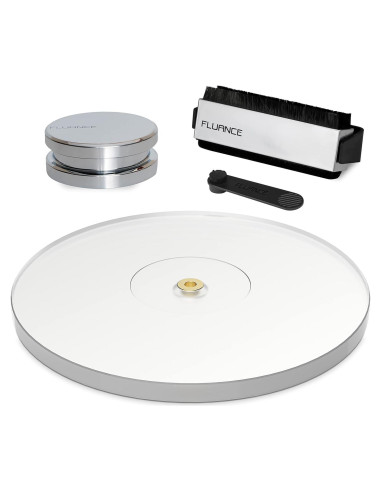 Kit de Accesorios para Tocadiscos Fluance con Plato y Peso