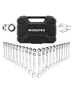 Juego de Llaves Combinadas WORKPRO 22 Piezas 6-18mm