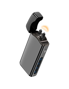 Encendedor Eléctrico Lesbri Arco Grande Recargable USB Negro