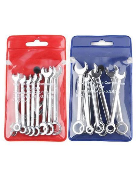 Juego de 20 Llaves Combinadas Eyech 4-11mm y 5-11mm