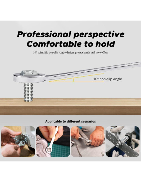 Juego de 20 Llaves Combinadas Eyech 4-11mm y 5-11mm