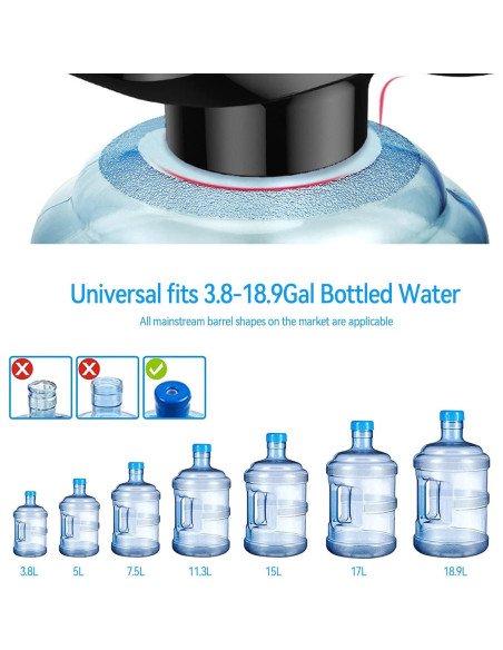 Bomba de agua eléctrica Kytree 5 galones automática