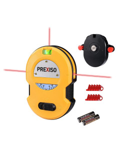 Nivel Láser PREXISO 9.14m con Luz LED y Burbuja