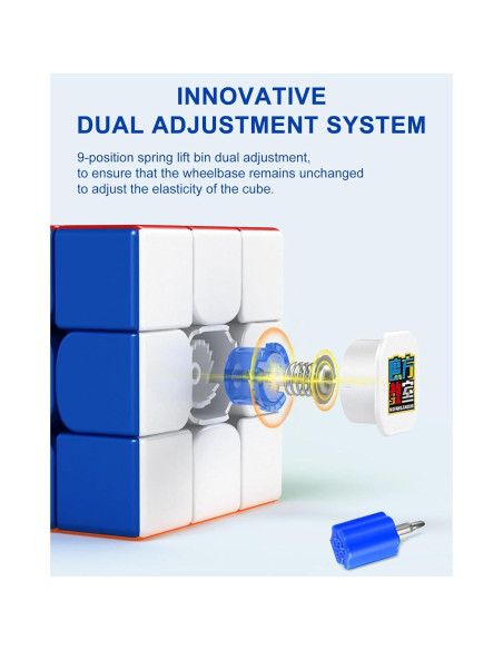 Cubo de Velocidad Magnético CFMOUR 3x3 - 48 Imanes