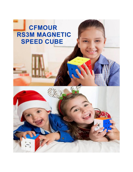 Cubo de Velocidad Magnético CFMOUR 3x3 - 48 Imanes