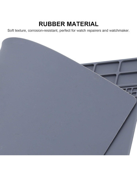 Almohadilla de Reparación de Relojes Brrnoo Antideslizante 34.6x24.6cm