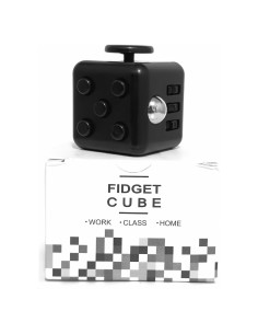 Cubo Antiestrés Premium Simplyy 3.18 cm Negro