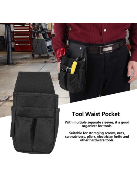 Bolsa de herramientas Naroote para electricistas 13.5x25 cm