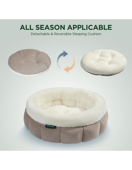 Cama Redonda BALANCE para Gatos y Perros Pequeños 45cm