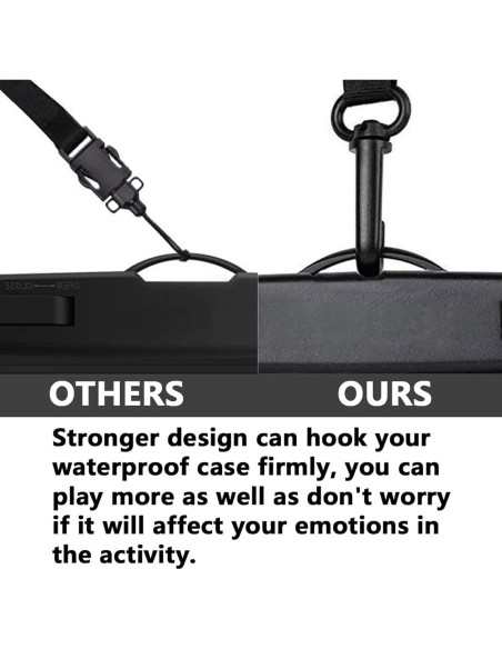 Paquete de 10 Fundas Impermeables Famoby para Teléfonos hasta 19 cm