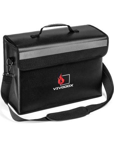 Bolsa de Documentos a Prueba de Fuego VIVODOX 43x30x15 cm