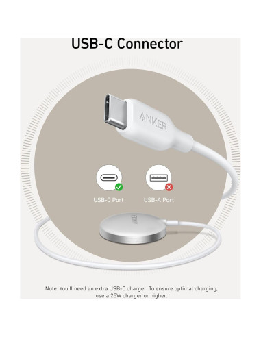 Cargador Inalámbrico Anker MagGo 15W para iPhone 16