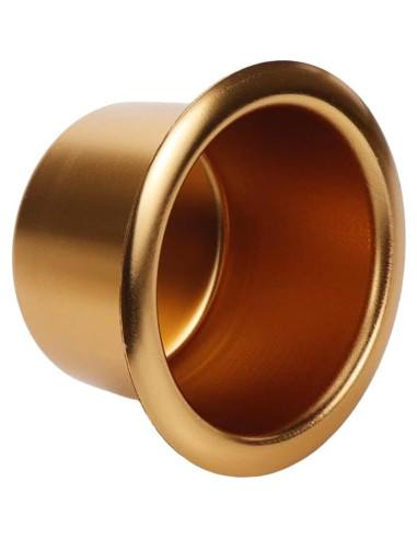 Soporte para Tazas Antrader 2 Piezas Aluminio Dorado 102x76mm