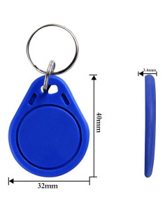 Etiquetas NFC Timeskey NTAG215 Regrabables 7 Piezas Coloridas 2