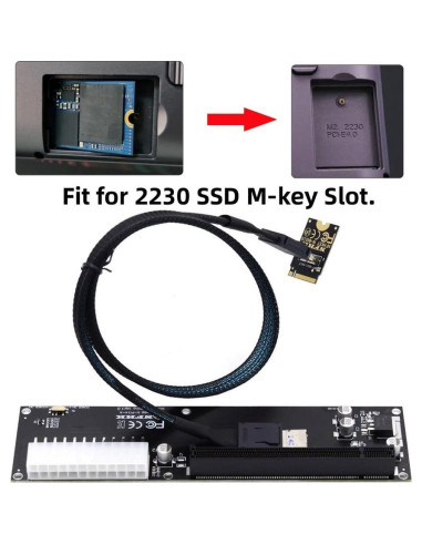 Cable Oculink SFF-8611 xiwai para GPD Win Max2 32 Gbps