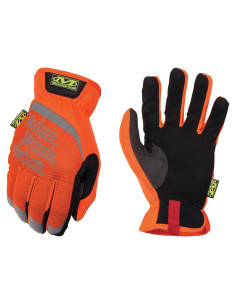 Guantes Hi-Viz FastFit Mechanix Wear X-Large Naranja