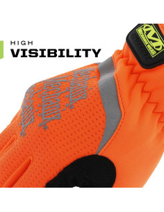 Guantes Hi-Viz FastFit Mechanix Wear X-Large Naranja 2