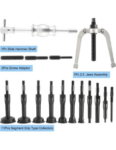Extractor de Rodamientos KUNTEC con Martillo Deslizante 2