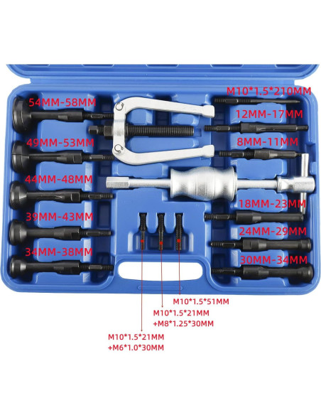 Extractor de Rodamientos KUNTEC con Martillo Deslizante
