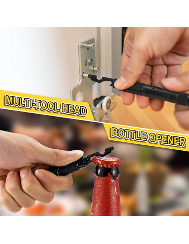 Bolígrafo Táctico GLOPUS 9 en 1 para Supervivencia