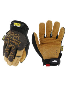 Guantes de Trabajo Mechanix Wear Durahide Medianos Marrón