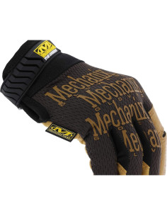 Guantes de Trabajo Mechanix Wear Durahide Medianos Marrón 2