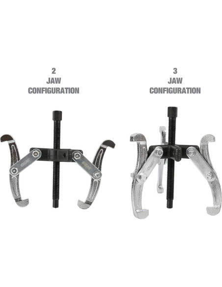 Kit Extractor 2/3 Garras OEMTOOLS 25903 10,16 cm Acero