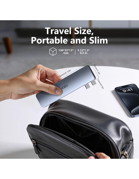 Adaptador USB C Hub HDMI HODO para MacBook Pro/Air 4K