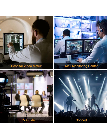 Cable SDI 12G Dbilida 30,48 m 4K 60Hz RG11 BNC