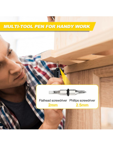 Bolígrafo Multiherramienta XAMAWA 14 en 1 Antiestrés