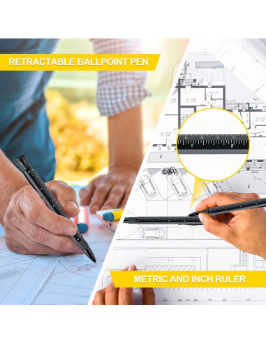 Bolígrafo Multiherramienta XAMAWA 14 en 1 Antiestrés
