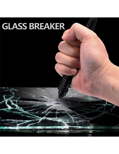 Bolígrafo Táctico Lsqurel Multifuncional 4 Piezas