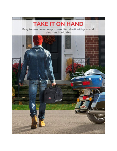 Organizador de Tapa KEMIMOTO Kmfhdtb133 para Motos Touring