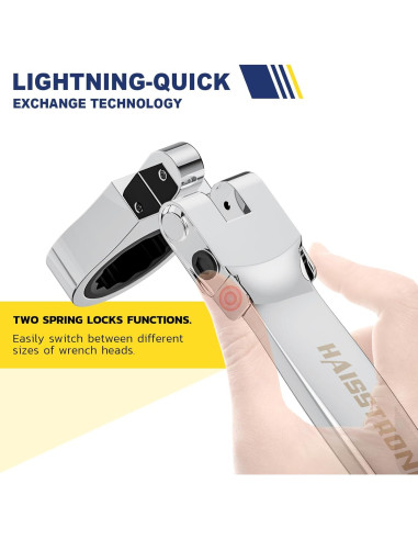 Llave Multiusos Haisstronica 12 en 1 8-19mm Flexible