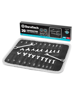 Juego de Llaves Combinadas DURATECH 20 Piezas Métrico 4-11mm