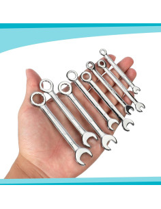 Juego de Llaves Combinadas DURATECH 20 Piezas Métrico 4-11mm 2