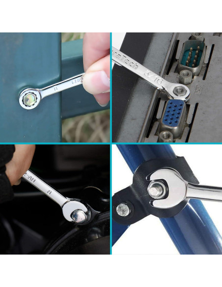 Juego de Llaves Combinadas DURATECH 20 Piezas Métrico 4-11mm