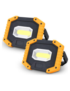 Luz de Trabajo LED T-SUN 30W 2000LM Recargable 2 Pzs