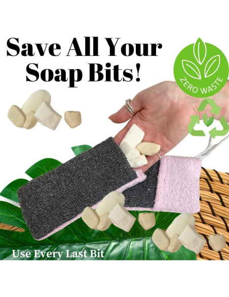 Esponjas Ahorradoras de Jabón Evelots - Paquete de 3 Unidades