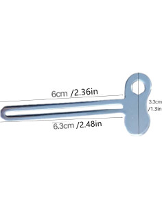 Set de Exprimidores de Tubo de Metal Xilanyan - 4 Piezas Multifuncional 2