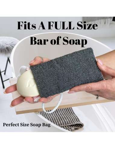 Esponjas Ahorradoras de Jabón Evelots - Paquete de 3 Unidades