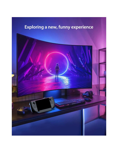 Dock Antank 6-en-1 para Steam Deck y ROG Ally 4K HDMI