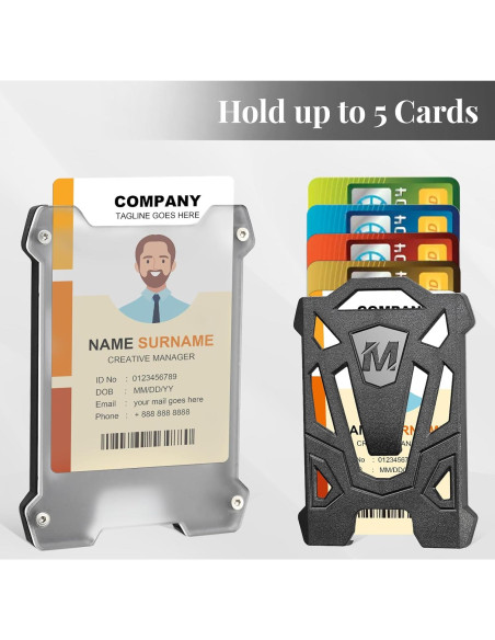 Porta Credencial Retráctil Maileto con Mosquetón 80 cm