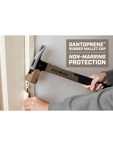 Martillo Spec Ops 20 oz con Mango de 40 cm y Capuchón