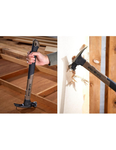 Martillo Spec Ops 20 oz con Mango de 40 cm y Capuchón