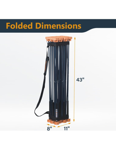 Banco de Trabajo Plegable POWERTEC 4x6ft 2041kg 91cm